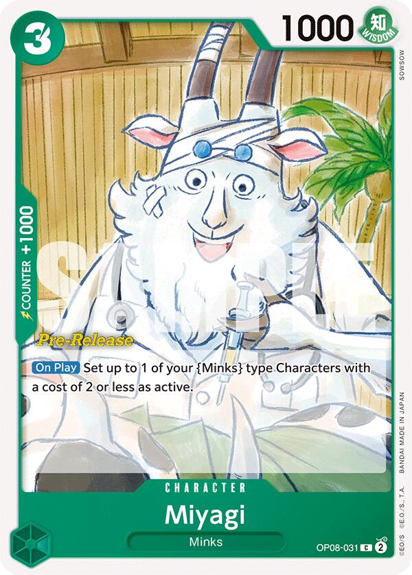 Miyagi [Two Legends Pre-Release Cards] | Galaxy Games LLC