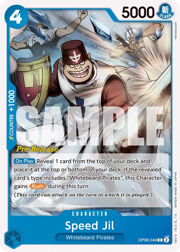 Speed Jil [Two Legends Pre-Release Cards] | Galaxy Games LLC