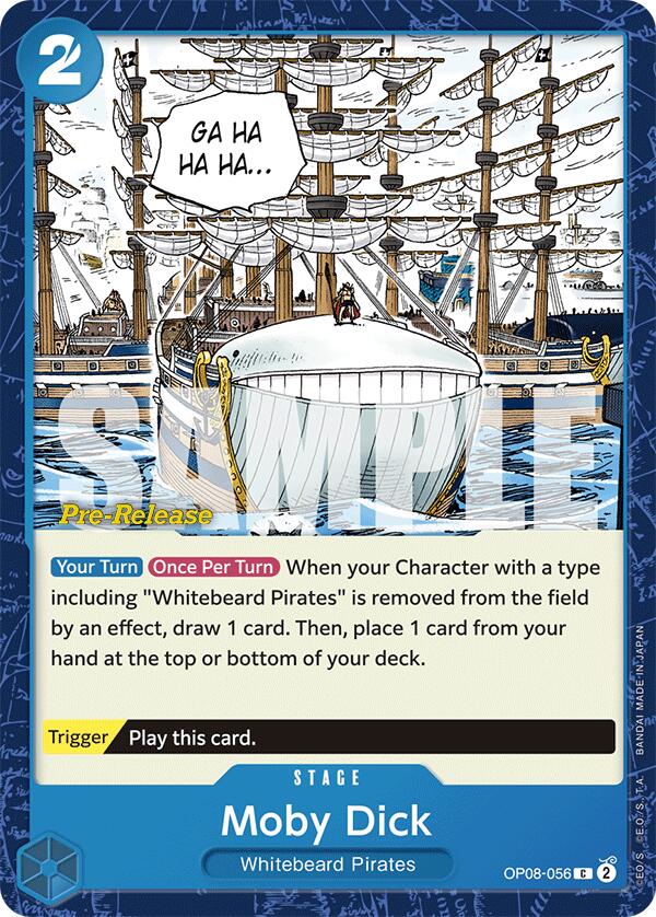 Moby Dick [Two Legends Pre-Release Cards] | Galaxy Games LLC