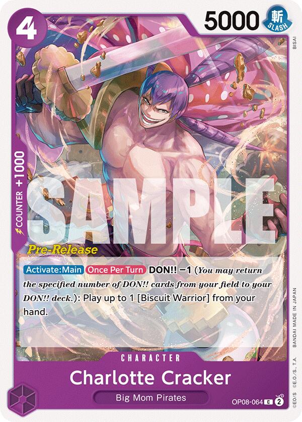 Charlotte Cracker [Two Legends Pre-Release Cards] | Galaxy Games LLC