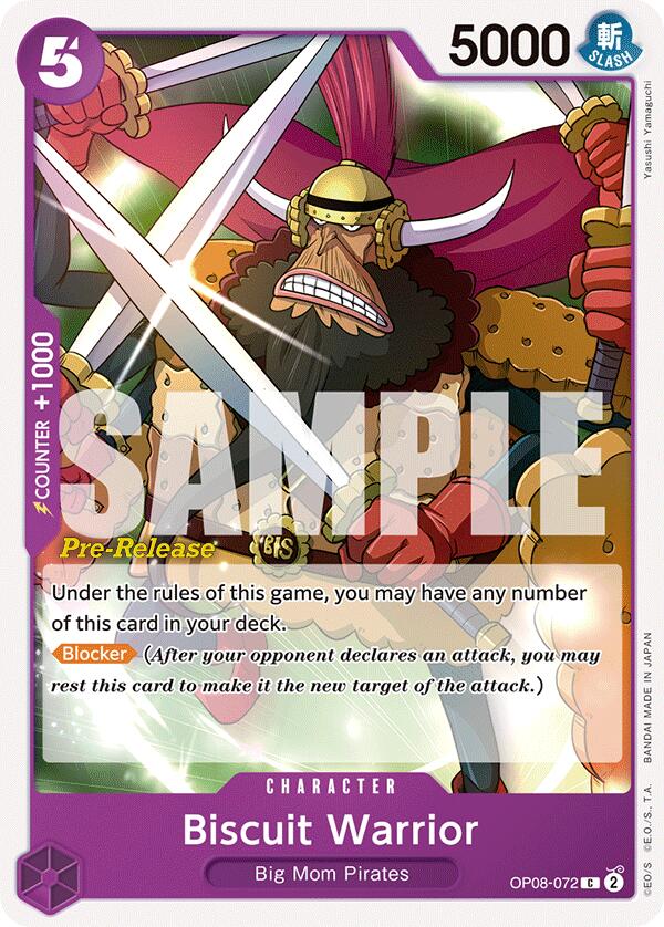 Biscuit Warrior [Two Legends Pre-Release Cards] | Galaxy Games LLC