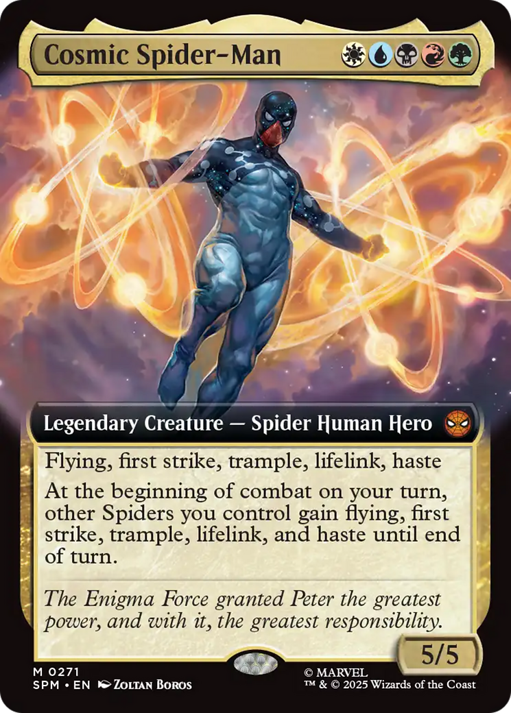 Cosmic Spider-Man (Extended Art) [Marvel's Spider-Man] | Galaxy Games LLC