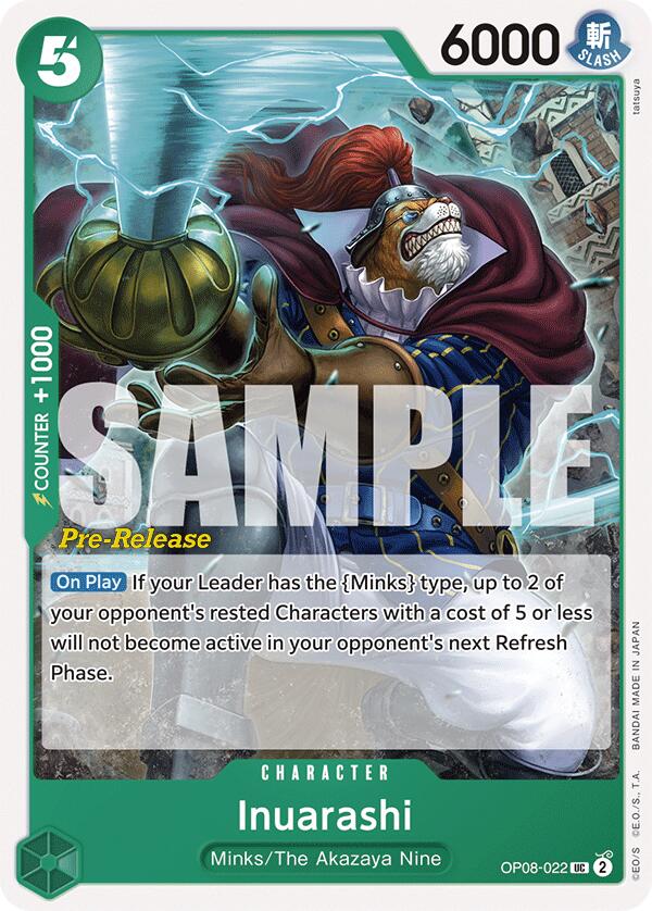 Inuarashi [Two Legends Pre-Release Cards] | Galaxy Games LLC