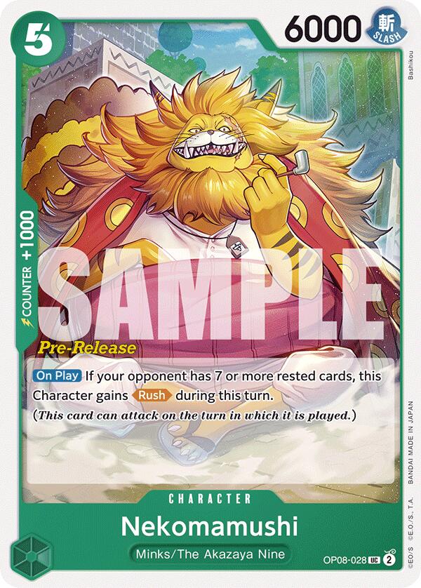 Nekomamushi [Two Legends Pre-Release Cards] | Galaxy Games LLC