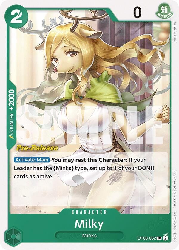 Milky [Two Legends Pre-Release Cards] | Galaxy Games LLC