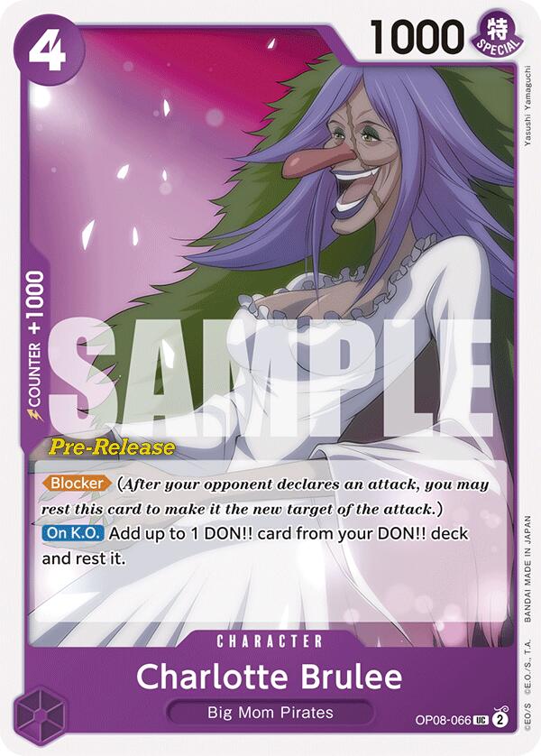 Charlotte Brulee [Two Legends Pre-Release Cards] | Galaxy Games LLC