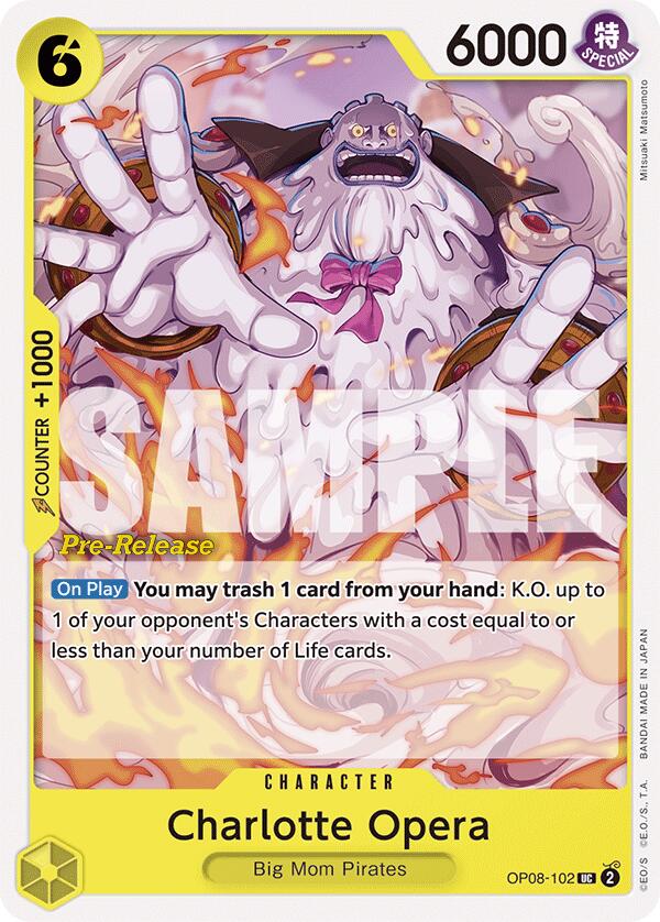 Charlotte Opera [Two Legends Pre-Release Cards] | Galaxy Games LLC