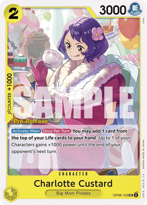 Charlotte Custard [Two Legends Pre-Release Cards] | Galaxy Games LLC