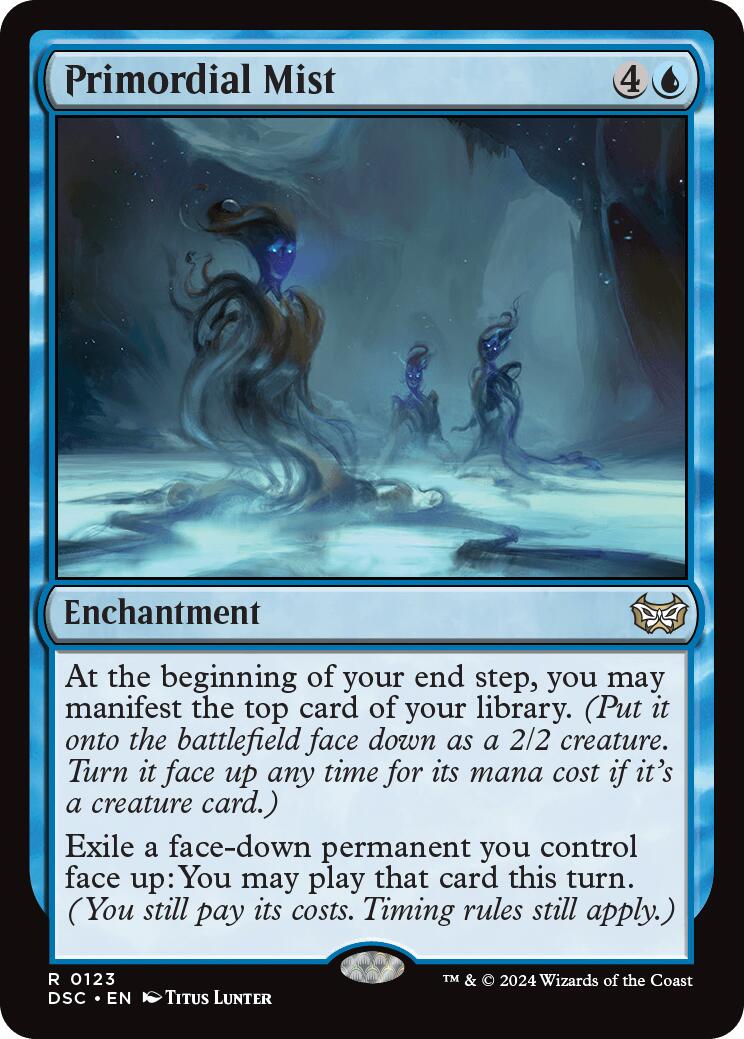 Primordial Mist [Duskmourn: House of Horror Commander] | Galaxy Games LLC