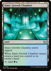 Simic Growth Chamber [Duskmourn: House of Horror Commander] | Galaxy Games LLC