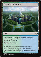 Quandrix Campus [Duskmourn: House of Horror Commander] | Galaxy Games LLC
