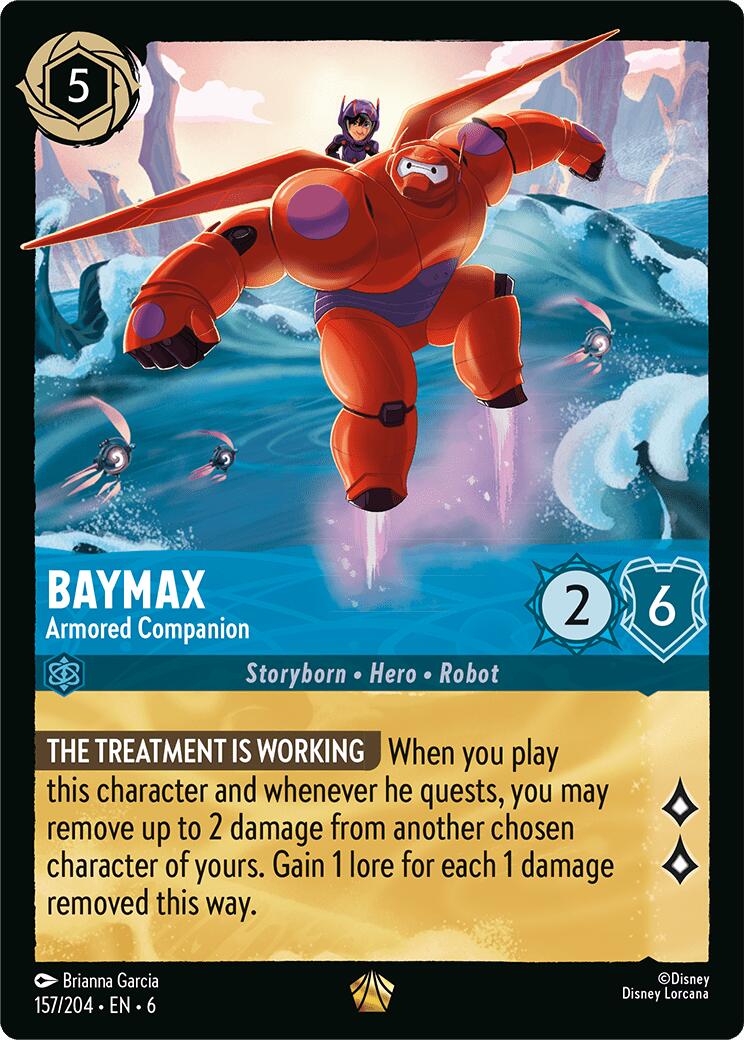 Baymax - Armored Companion (157/204) [Azurite Sea] | Galaxy Games LLC
