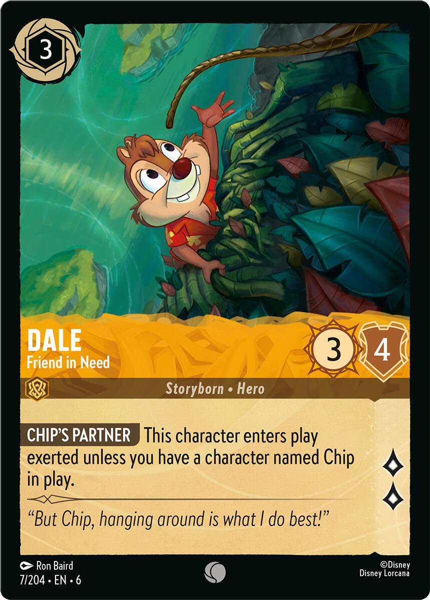 Dale - Friend in Need (7/204) [Azurite Sea] | Galaxy Games LLC