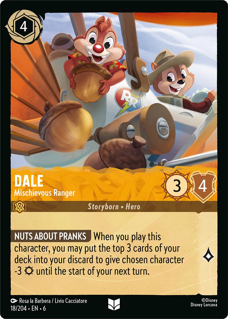 Dale - Mischievous Ranger (18/204) [Azurite Sea] | Galaxy Games LLC