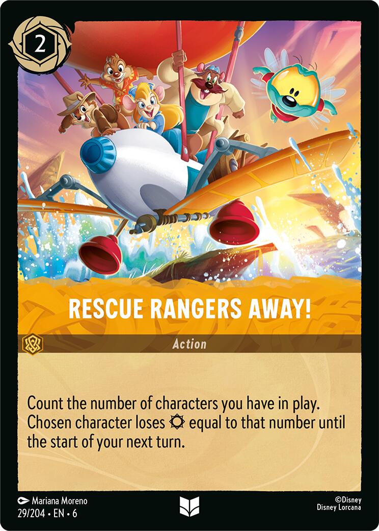 Rescue Rangers Away! (29/204) [Azurite Sea] | Galaxy Games LLC