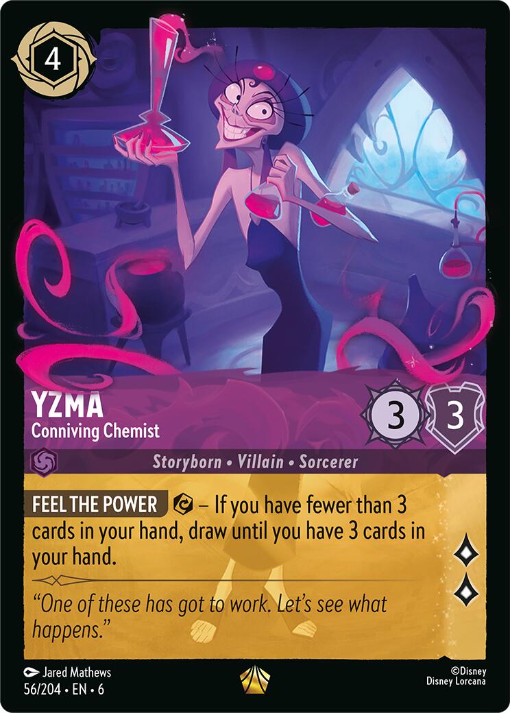 Yzma - Conniving Chemist (56/204) [Azurite Sea] | Galaxy Games LLC