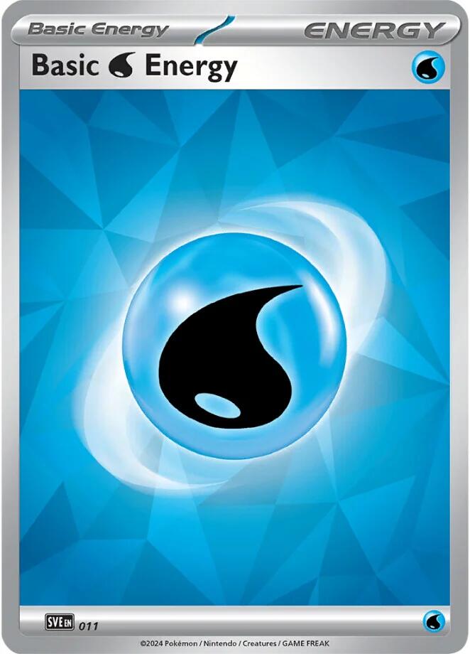 Basic Water Energy (011) [Scarlet & Violet: Stellar Crown] | Galaxy Games LLC