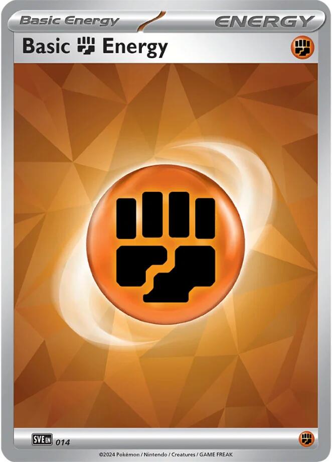 Basic Fighting Energy (014)(Holo) [Scarlet & Violet: Stellar Crown] | Galaxy Games LLC