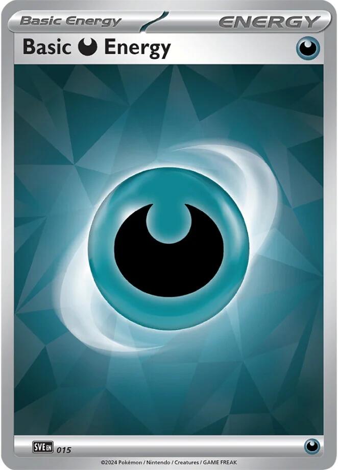 Basic Darkness Energy (015)(Holo) [Scarlet & Violet: Stellar Crown] | Galaxy Games LLC