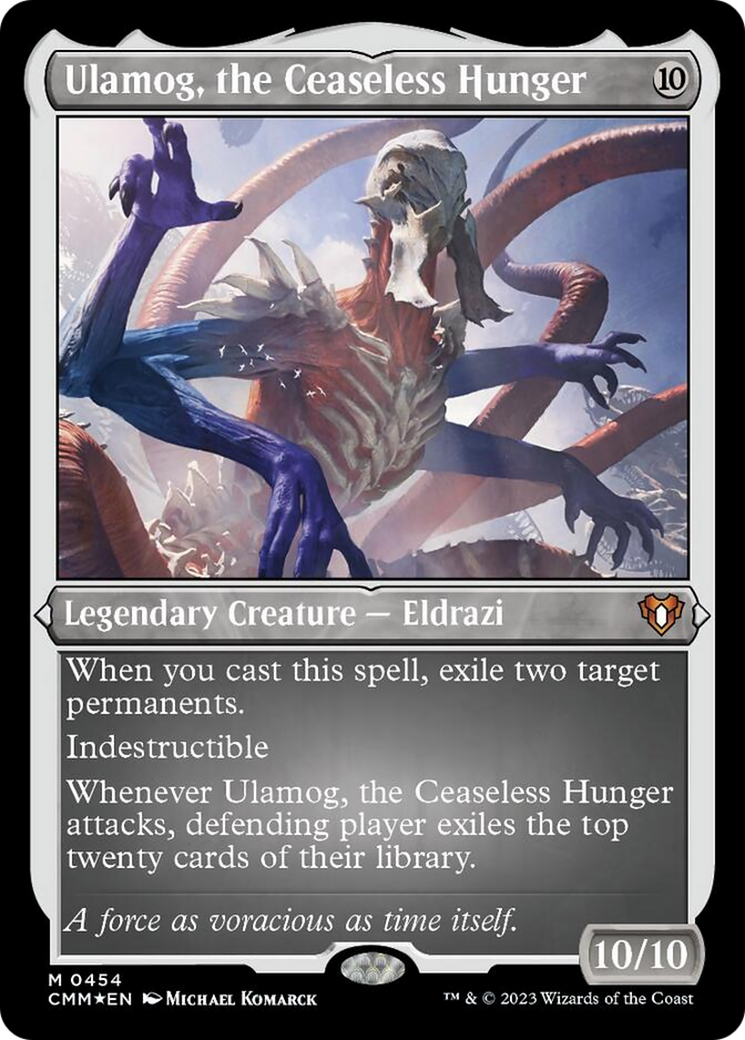 Ulamog, the Ceaseless Hunger (Foil Etched) [Commander Masters] | Galaxy Games LLC