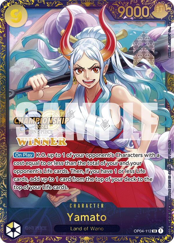 Yamato (Championship 2024 Finals Winner) [One Piece Promotion Cards] | Galaxy Games LLC