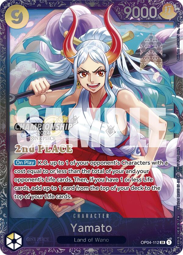 Yamato (Championship 2024 Finals 2nd Place) [One Piece Promotion Cards] | Galaxy Games LLC