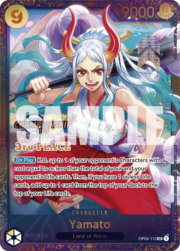 Yamato (Championship 2024 Finals 3rd Place) [One Piece Promotion Cards] | Galaxy Games LLC
