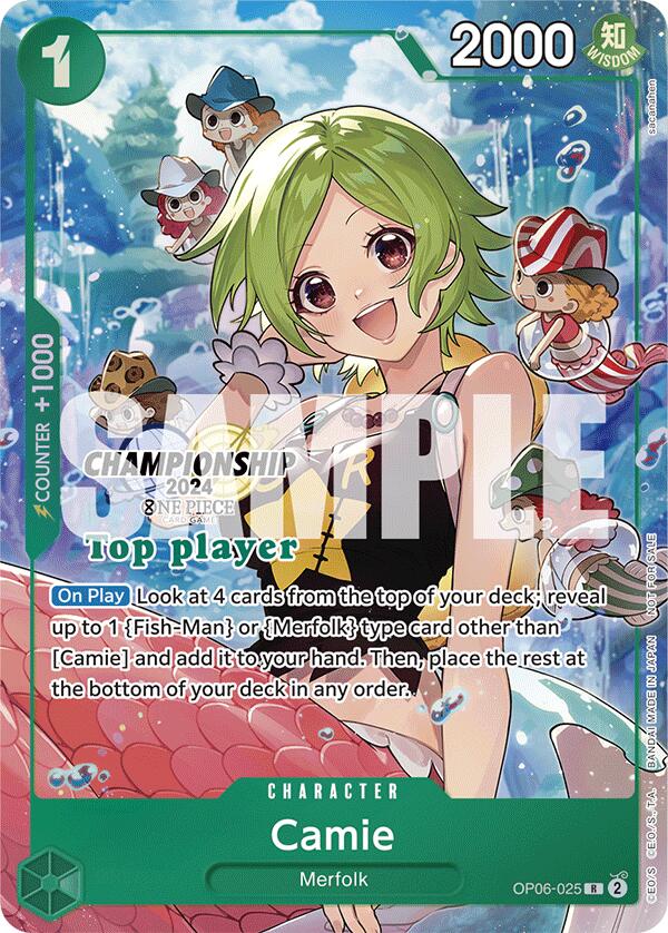Camie (Championship 2024 Top Player Pack) [One Piece Promotion Cards] | Galaxy Games LLC