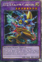 XYZ-Dragon Cannon (Alternate Art) [MP24-EN011] Quarter Century Secret Rare | Galaxy Games LLC