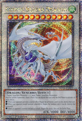 Cosmic Blazar Dragon [MP24-EN029] Quarter Century Secret Rare | Galaxy Games LLC