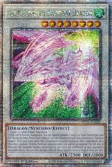 Accel Synchro Stardust Dragon [MP24-EN030] Quarter Century Secret Rare | Galaxy Games LLC