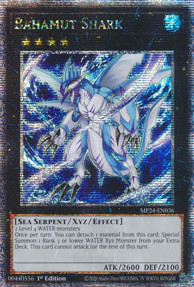 Bahamut Shark [MP24-EN036] Quarter Century Secret Rare | Galaxy Games LLC