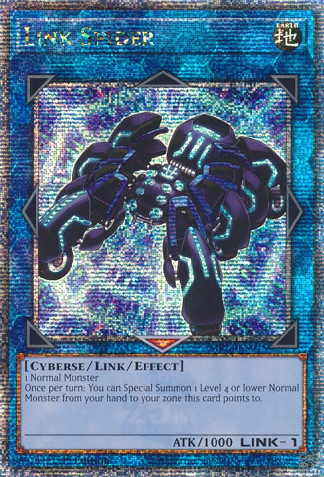 Link Spider [MP24-EN045] Quarter Century Secret Rare | Galaxy Games LLC