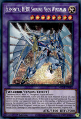 Elemental HERO Shining Neos Wingman [MP24-EN062] Prismatic Secret Rare | Galaxy Games LLC