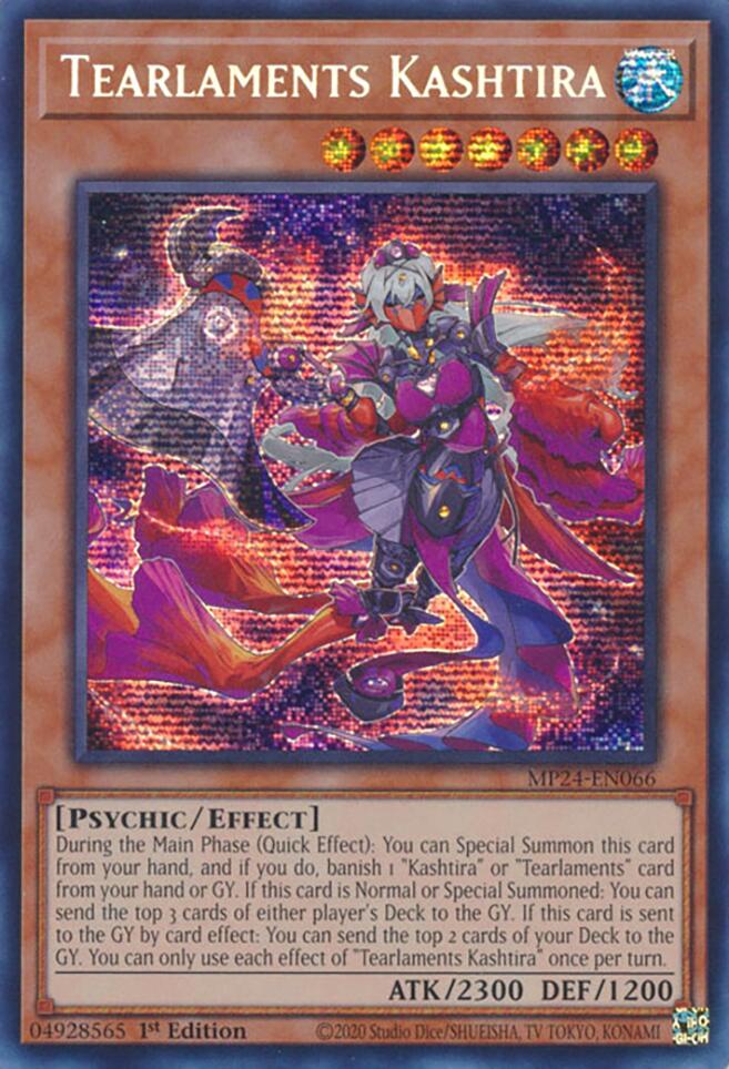 Tearlaments Kashtira [MP24-EN066] Prismatic Secret Rare | Galaxy Games LLC