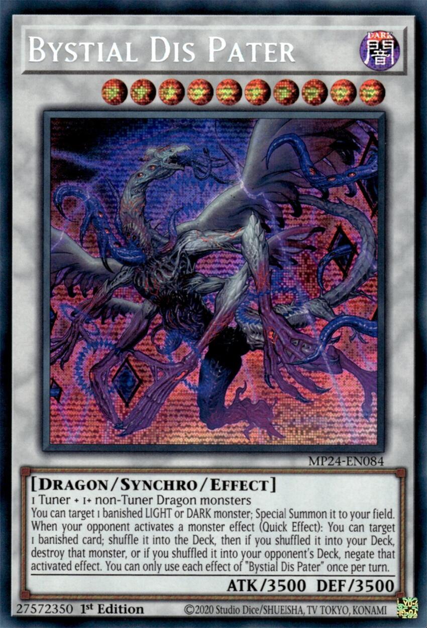 Bystial Dis Pater [MP24-EN084] Prismatic Secret Rare | Galaxy Games LLC