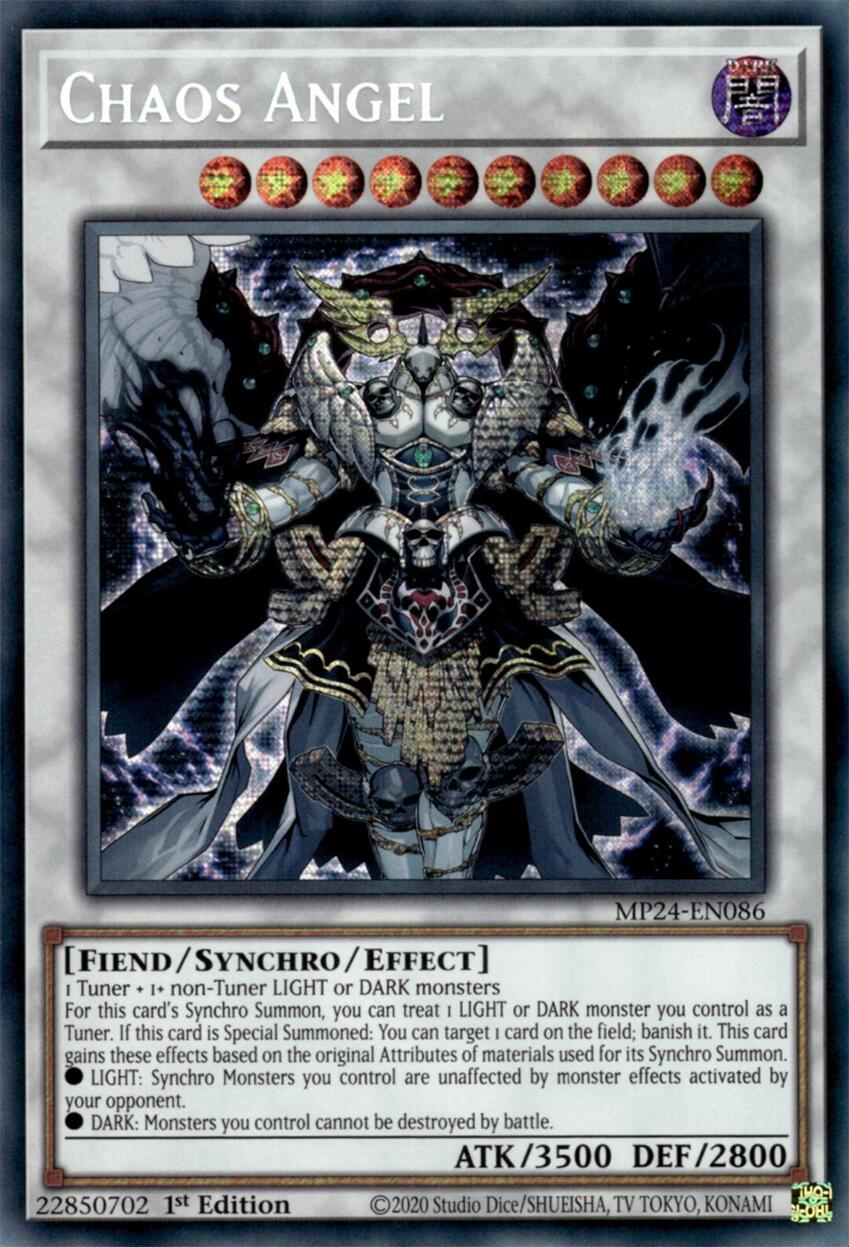 Chaos Angel [MP24-EN086] Prismatic Secret Rare | Galaxy Games LLC