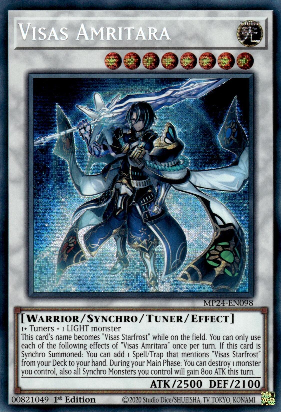 Visas Amritara [MP24-EN098] Prismatic Secret Rare | Galaxy Games LLC