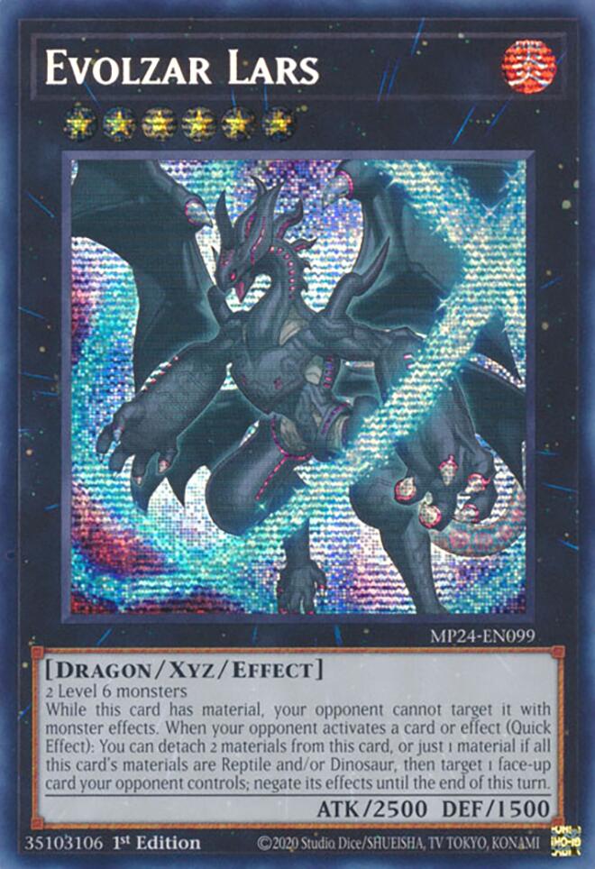 Evolzar Lars [MP24-EN099] Prismatic Secret Rare | Galaxy Games LLC