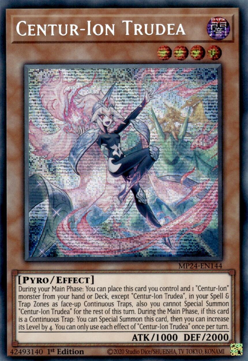 Centur-Ion Trudea [MP24-EN144] Prismatic Secret Rare | Galaxy Games LLC