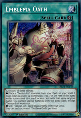 Emblema Oath [MP24-EN146] Prismatic Secret Rare | Galaxy Games LLC