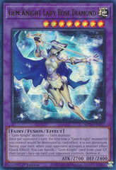 Gem-Knight Lady Rose Diamond [MP24-EN157] Ultra Rare | Galaxy Games LLC