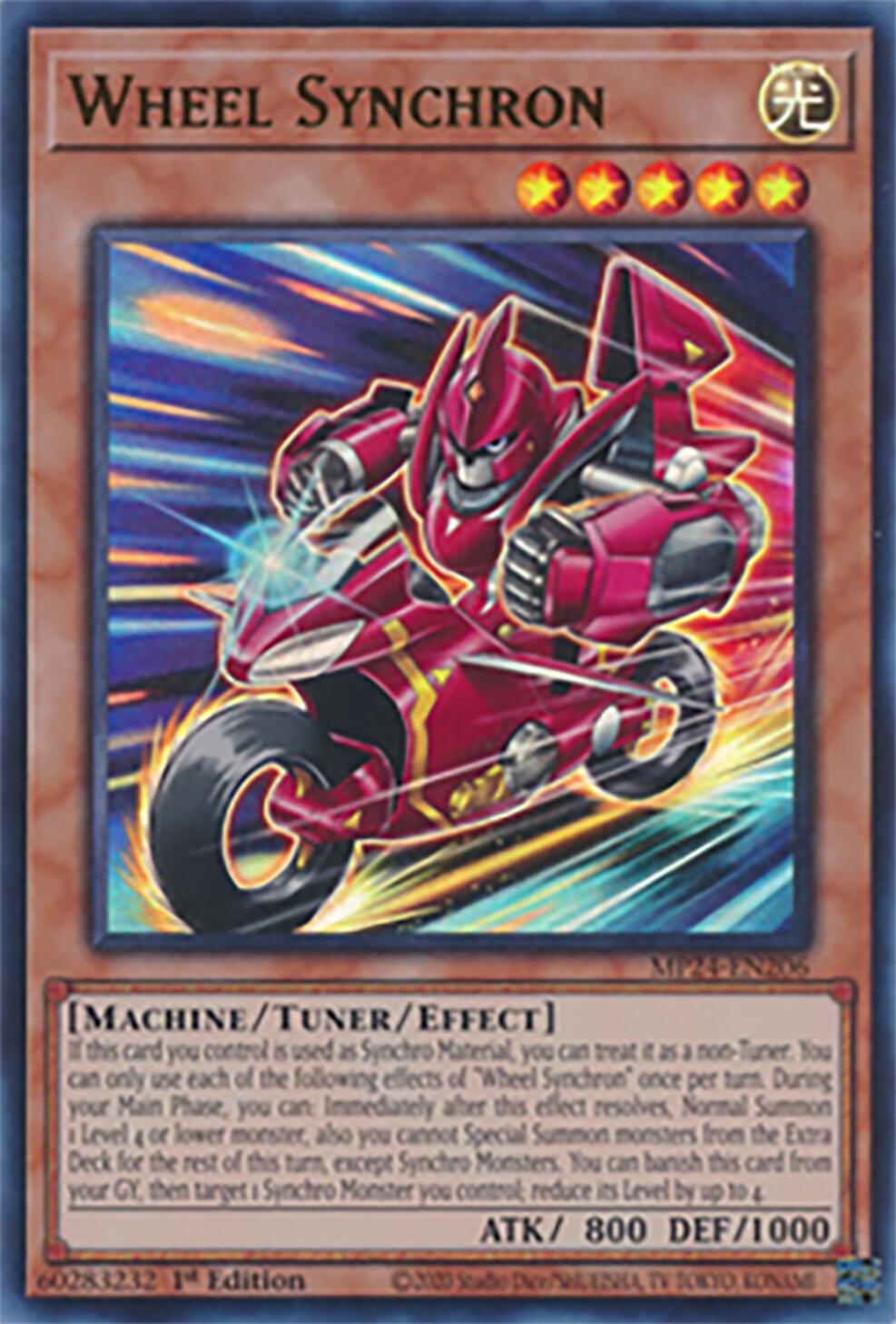 Wheel Synchron [MP24-EN206] Ultra Rare | Galaxy Games LLC