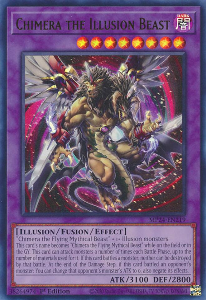 Chimera the Illusion Beast [MP24-EN219] Ultra Rare | Galaxy Games LLC