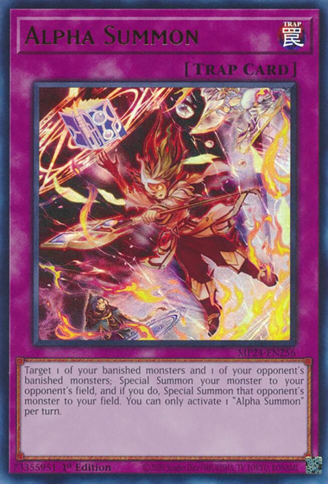 Alpha Summon [MP24-EN256] Ultra Rare | Galaxy Games LLC