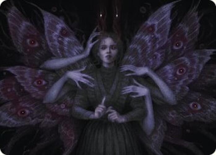 Demonic Counsel Art Card (7/54) [Duskmourn: House of Horror Art Series] | Galaxy Games LLC