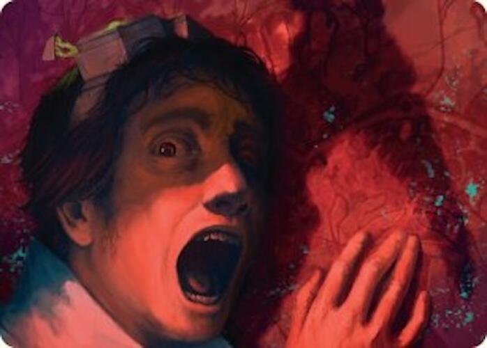 Murder Art Card [Duskmourn: House of Horror Art Series] | Galaxy Games LLC