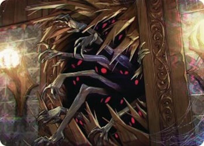 Withering Torment Art Card [Duskmourn: House of Horror Art Series] | Galaxy Games LLC