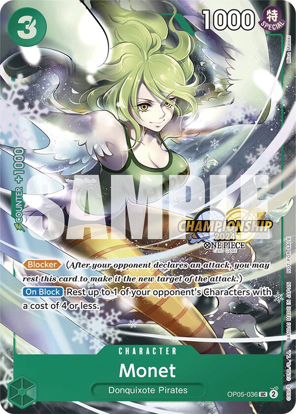 Monet (CS 2024 Event Pack) [One Piece Promotion Cards] | Galaxy Games LLC