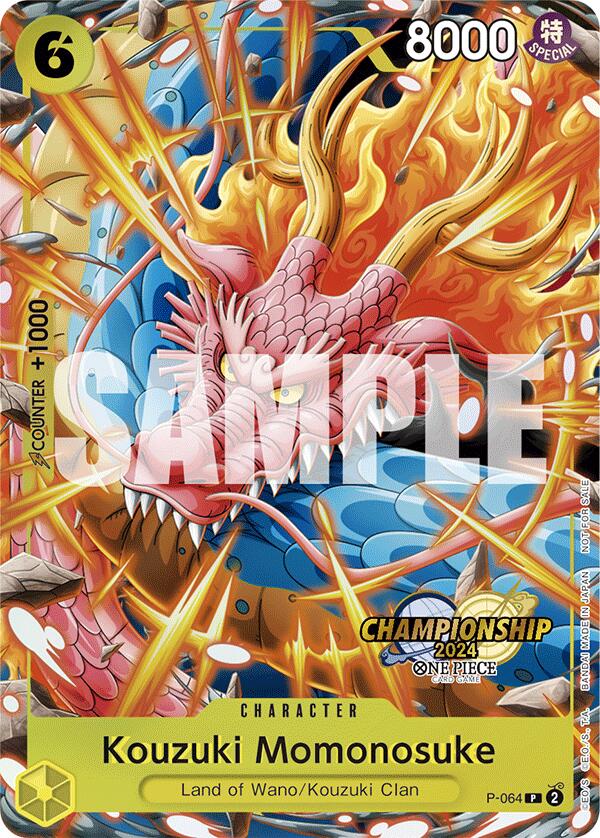 Kouzuki Momonosuke (CS 2024 Event Pack) [One Piece Promotion Cards] | Galaxy Games LLC